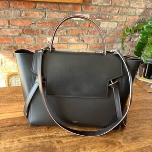 Celine Palmelato Leather Mini Belt Bag Espresso